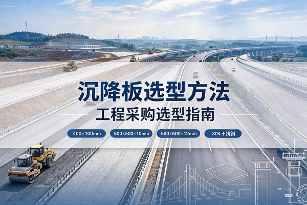 山阳沉降板选择方法