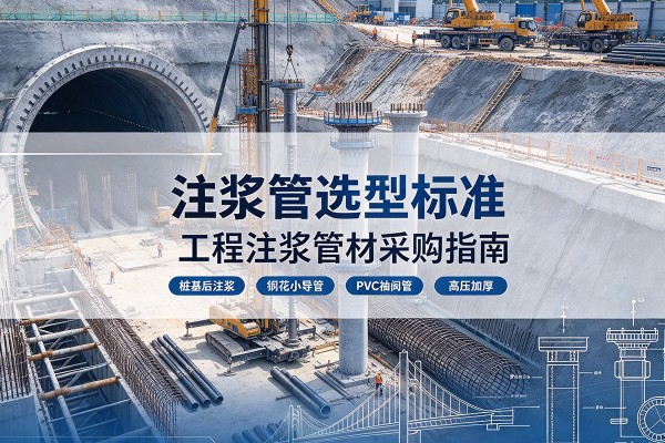 山阳注浆管选型标准